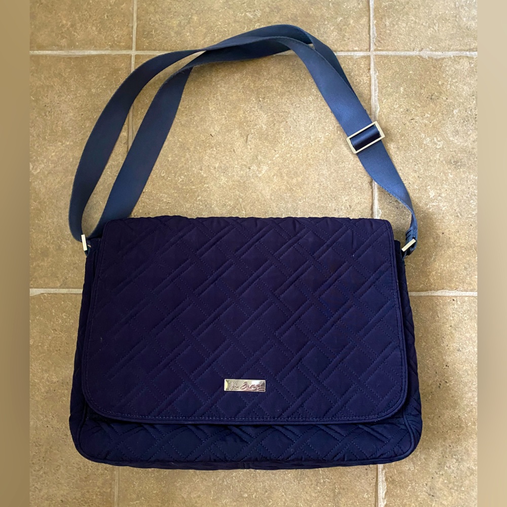Navy Vera Bradley Shoulder Bag